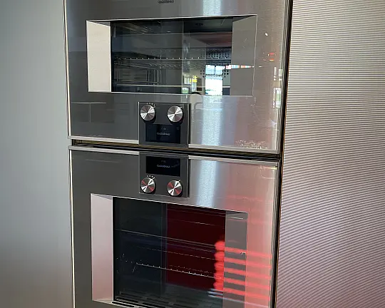 Backofen Serie 400, Edelstahl-hinterlegte Vollglastür, Türanschlag Rechts, - BO470112