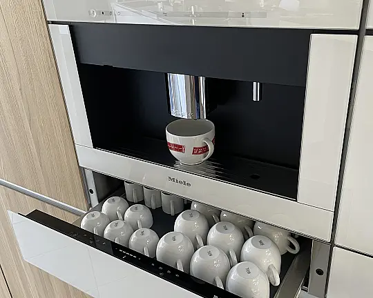 Gourmet Wärmeschublade, Einbau Speisen u. Geschirrwärmer, Höhe 141mm, Brillantweiss, ohne Kaffeemaschine - ESW6214-BRWS