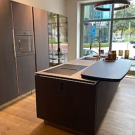 SieMatic Design Küche Insel + Hochschrankzeile