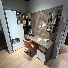 Exklusive Schreibtischanlage / Office - Messestück - LED-Beleuchtung - sofort verfügbar