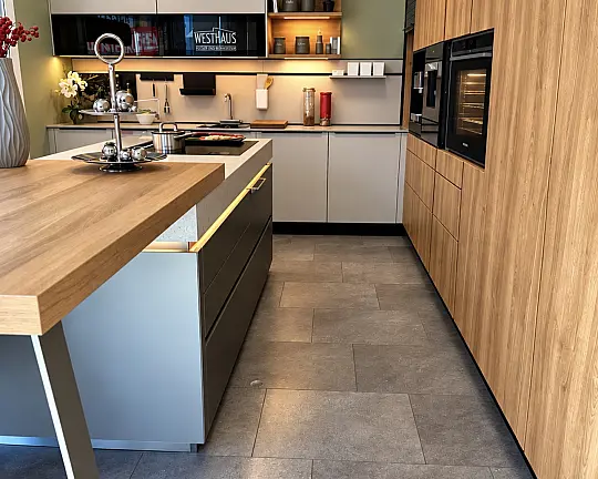 Design & Wohnlichkeit- in Lack matt, Holz & Smartglas - Smartglas/Siena/Bari
