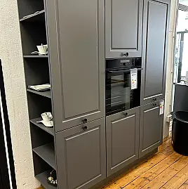 Burger Küche M19 Mara 439 Weiß Seidenmatt / 446 Quarzgrau