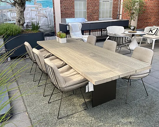 Outdoord Essgruppe - Janua SK04 KOMPOSIT / Freifrau LEYASOL ARMCHAIR LOW