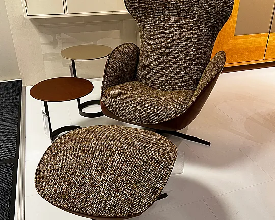 Lounge Sessel mit Hocker - DAYDREAMER