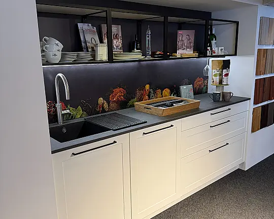 Musterküchenzeile stark Reduziert inl.Quooker + Keramik-Arbeistplatte - Systemat AV5040