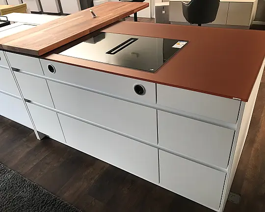 Insel Tocco inkl. Downdraft-Kochfeld - TOCCO