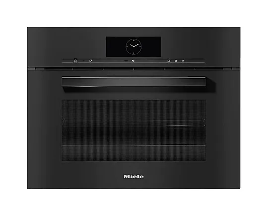 Dampfbackofen mit Festwasseranschluss obsidianschwarz - DGC 7845 HCX Pro