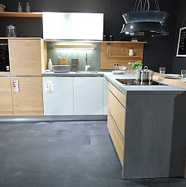 Naturholzküche in Erle