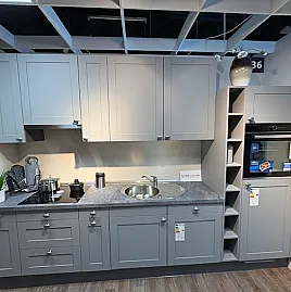 Moderne Landhausküche Einzeilig