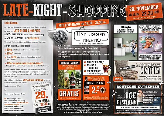 Late Night Shopping in 82291 Mammendorf , incl.LIVE-musik-band ab 19 Uhr 1
