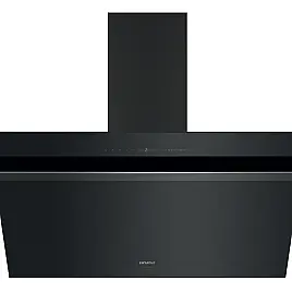 Wandesse 90cm Klarglas schwarz bedruckt