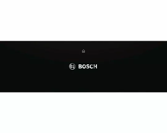 Warmhalteschublade in Schwarzglas aus dem Hause Bosch - BIC630NS1