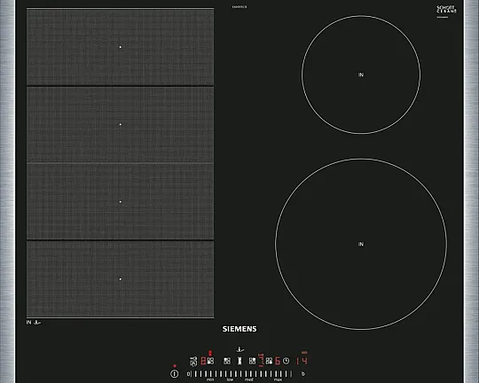 Siemens Induktionskochfeld 60cm mit Rahmen aufliegend EX645FEC1E - EX645EC1E