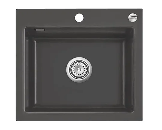 Einbauspüle - KeraDomo Mera 57 F schiefer