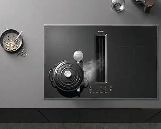 Induktionskochfeld mit integriertem Dunstabzug - Miele KMDA 7272 FR-U
