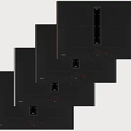 N 70 Induktionskochfeld mit Dunstabzug 70 cm Flex Design