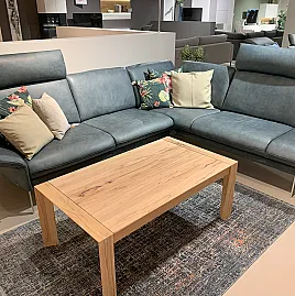 Ecksofa mit Lederbezug