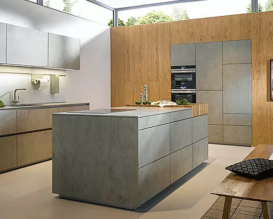 Als Neuplanung: In dieser Küche verschmelzen minimalistisches Design und modernste Technik - NX950