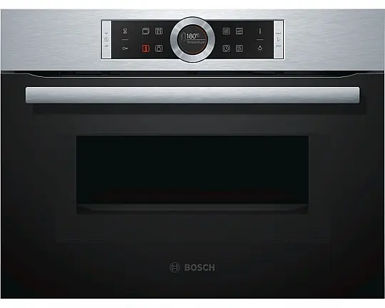 Serie 8 Einbau-Kompaktbackofen mit Mikrowellenfunktion - CMG633BS1