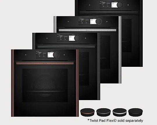 N 90 Einbau-Backofen mit Dampfunterstützung 60 x 60 cm Flex Design - B69VY7MY0