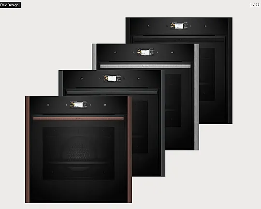 N 90 Backofen 60 x 60 cm Flex Design - B69CS7KY0