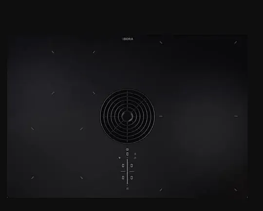 (Flächen-)Induktionskochfeld mit integriertem Abzug - PURMU