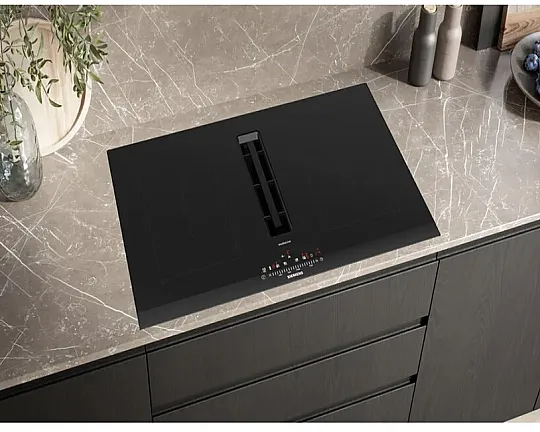 Siemens ED877FQ25E – Induktionskochfeld mit integriertem Muldenlüfter - ED877FQ25E