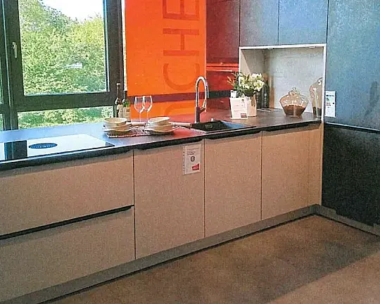 T-Küche - F454 Sandbeige seidenmatt