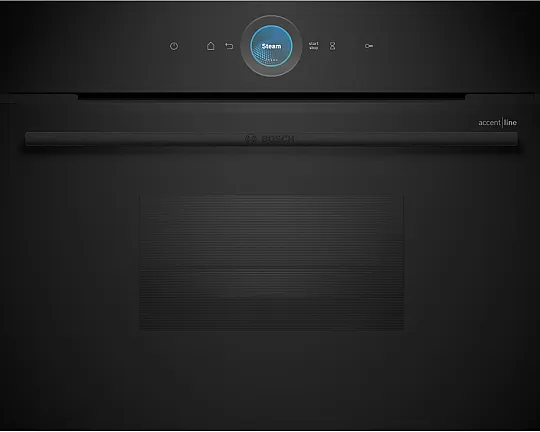 Bosch Dampfgarer Accent  Line - Schwarz- 45 cm Nische - CDG914XB1