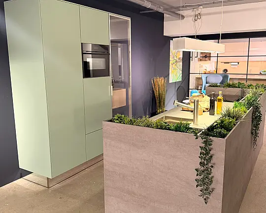 Exklusive Designküche mit Insel - S2