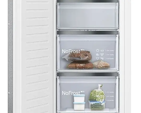 Leistungsstarker Einbau-Gefrierschrank mit noFrost und intelligentem Frischesystem - GI81NSCE0