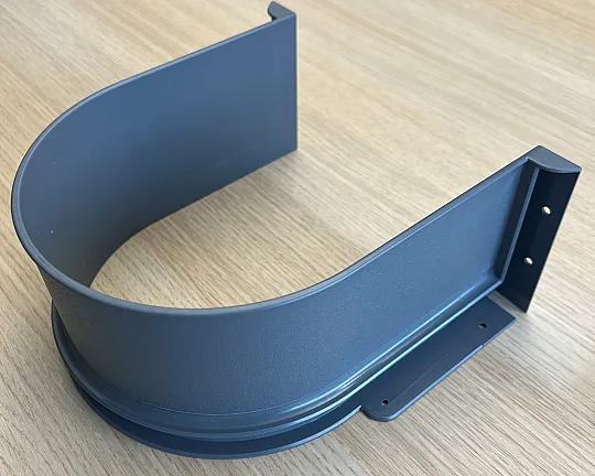 Siphon Schutzbügel grau mit Montagematerial - Siphon Schutzbügel