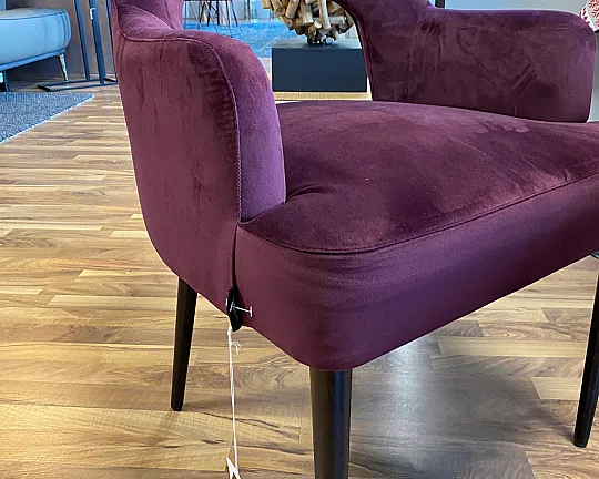 Ausstellungsstück - armchair burgundy