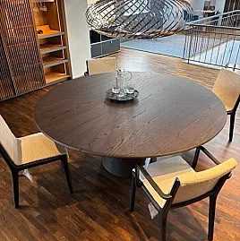 Esstisch / Eiche Kaffee / ∅ 180 cm