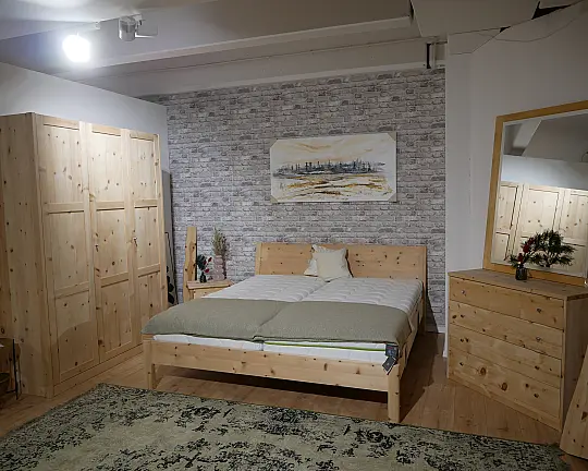 Schlafzimmer-Set Kleiderschrank, 2x Nachtkommde, Doppelbett, Kommode Ginevra - Schlafzimmer-Set Kleiderschrank, 2x Nachtkommde, Doppelbett, Kommode Ginevra