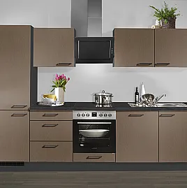 Neue Pino Küche mit Bosch Geräten nur 2 Wochen Lieferzeit Küchenzeile 632 Bronze 693