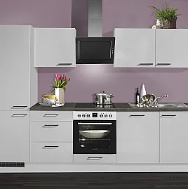 Neue Pino Küche mit Bosch Geräten nur 2 Wochen Lieferzeit Küchenzeile 632 Lichtgrau 678
