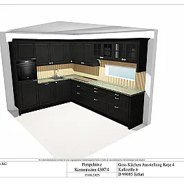 hochwertige Musterküche