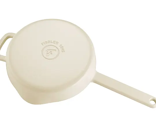 Fissler Moments Collection Gusseisen Pfanne 26 cm Elfenbeinweiß - 064-300-26-000/0