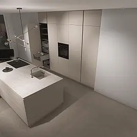 Moderne Insel-Küche inkl. Montage*, Keramik von Neolith, Geräte von Siemens