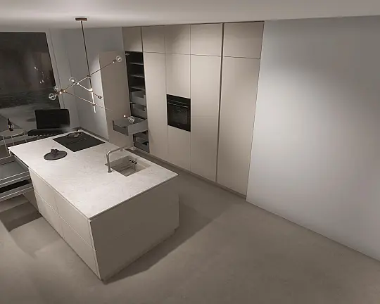 Moderne Insel-Küche inkl. Montage*, Keramik von Neolith, Geräte von Siemens - Perfect Soft
