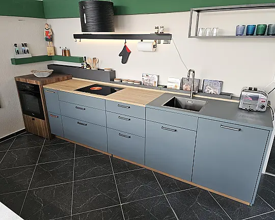 Moderne Küchenzeile in Kunststoff Fenix - Paso Fenix