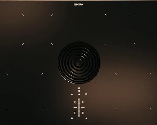 Pure Induktionskochfeld mit integriertem Kochfeldabzug - Umluft - PURU2