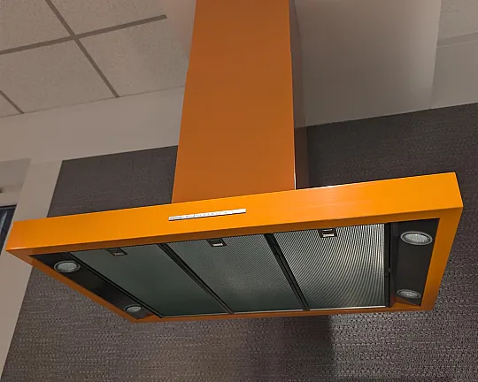 Inselhaube Designerstück in Orange RAL2000 - PUR 98 D