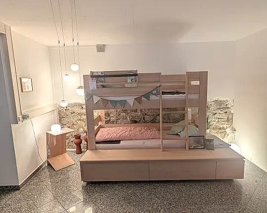 Etagenbett mit Plattformkorpus - kids