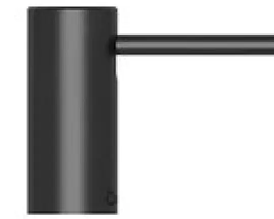 Seifenspender schwarz, lang - ESDBLK Seifenspender lang
