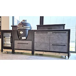 Burnout Outdoorkitchen Smoke blackline