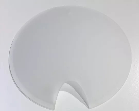 Einzelteil - Glasschale satiniert für Puro A, B und E Köpfe