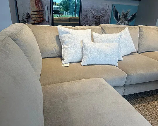 Sofa "Made in Germany" mit Boxspring-Federung - Sofa "Made in Germany" mit Boxspring-Federung