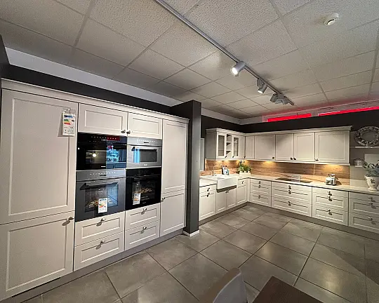 Linea Chalet Lack Sand Landhaus Küche - Linea Chalet Lack Sand Landhaus Küche